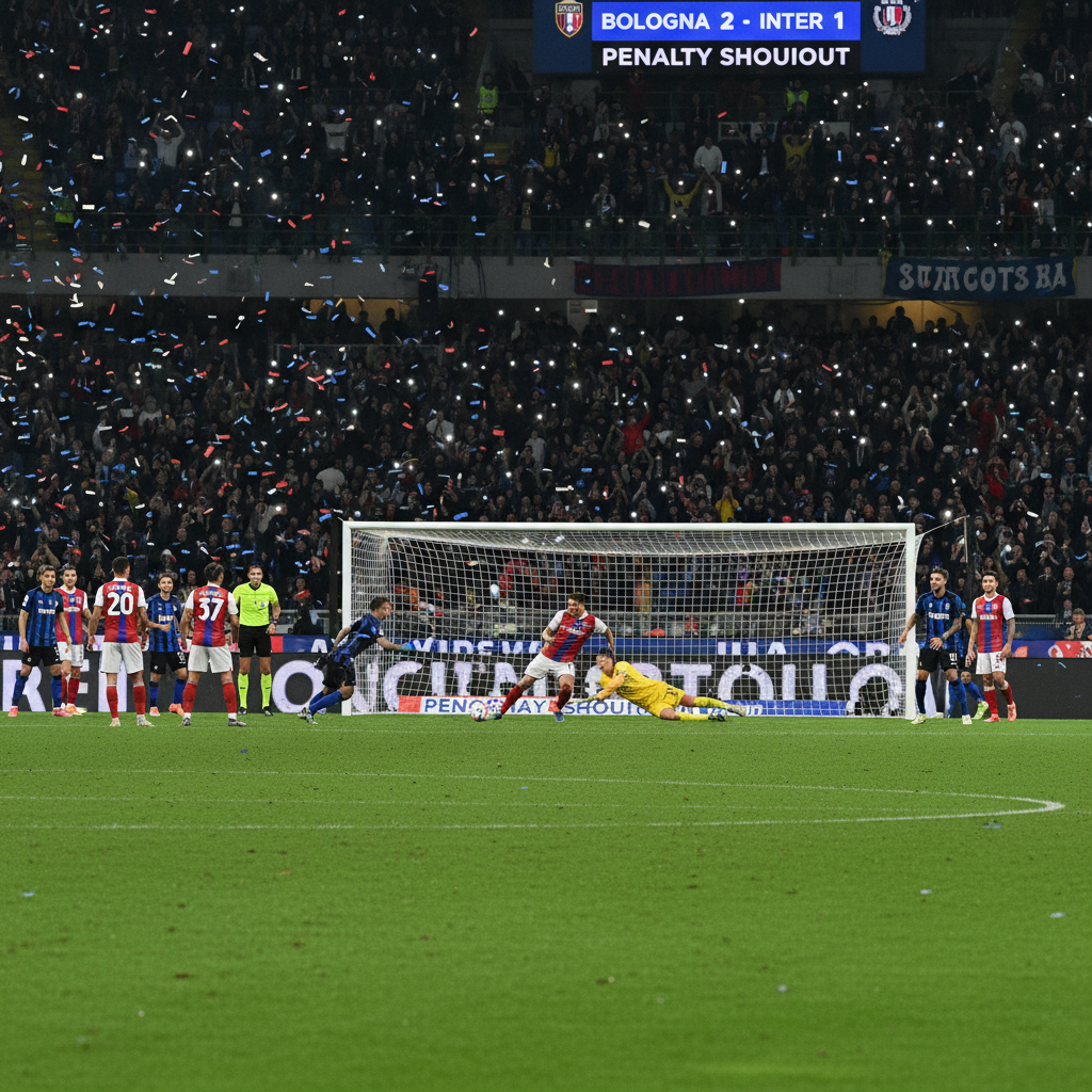 Bologna vs Inter: Adu Penalti Bawa Rossoblu ke Final Italia Super